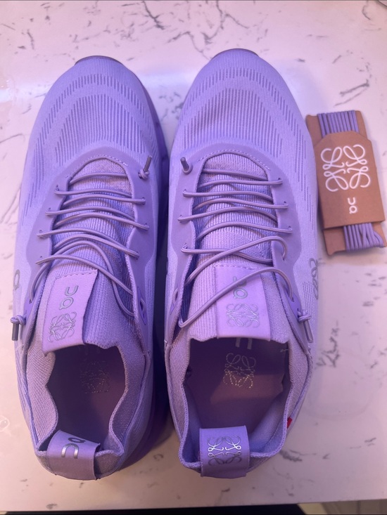 Loewe Shoes - Loewe Lavender Women's Athletic Sneakers